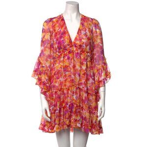 Misa Los Angeles Floral Mini Dress Size XS